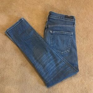 Citizens of Humanity straight legged Agnes crop